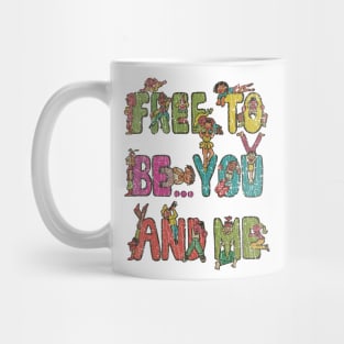 Free To Be 1972 Mug